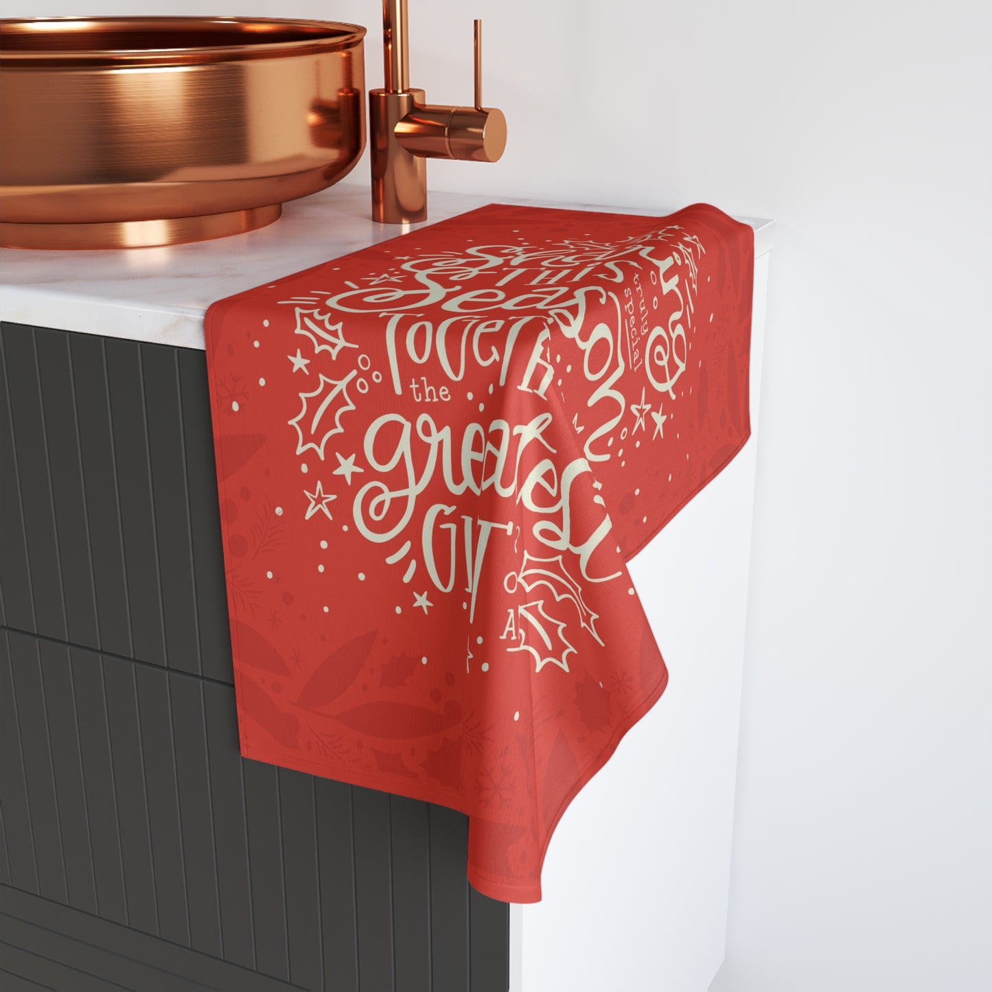 Sharing the Season Tea Towel