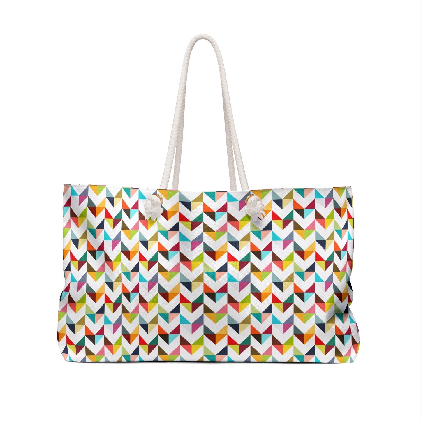 Chevron Jockey Tote