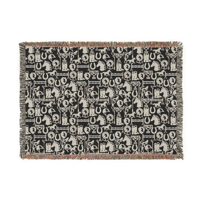 Lucky Kentucky Woven Blanket