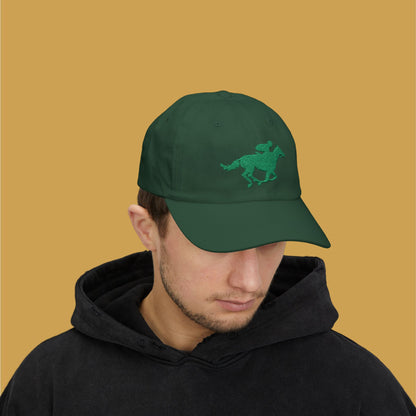 Green Jockey Baseball Cap