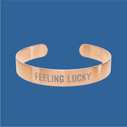 Feeling Lucky Cuff Bracelet