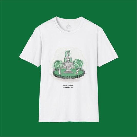 St. Pat's Green Forsyth Fountain T-Shirt