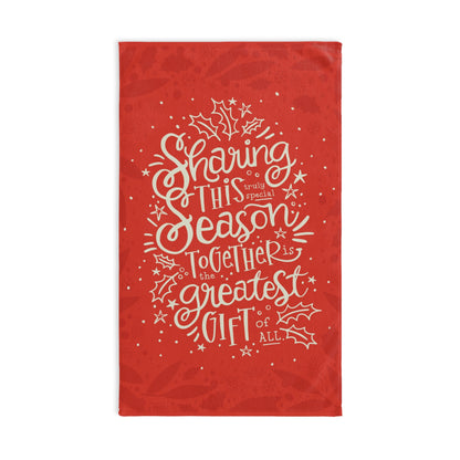 Sharing the Season Tea Towel