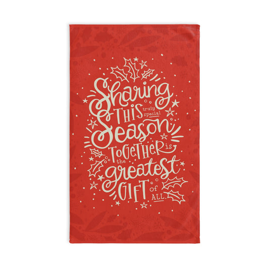 Sharing the Season Tea Towel