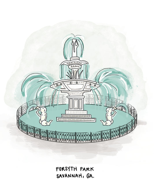 Forsyth Park Print