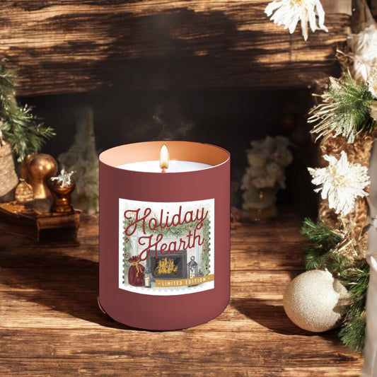 Holiday Hearth Candle